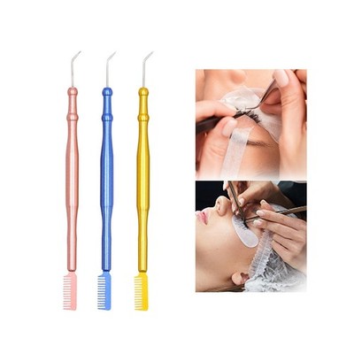 Lash Lift Tool Edelstahl Metall 2 in 1 für Dauerwellen- und Färbezubehör