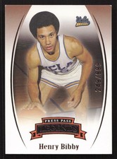 2007-08 Press Pass Legends Henry Bibby Bronze #/899 SN #53 Card