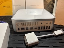 Vintage Apple Mac Mini Cib 2009 Mod A1283 Original Boxsealed Manuals