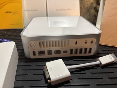 Vintage Apple Mac mini CIB (2009 Mod A1283) Original box/sealed manuals