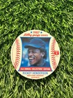 1987 MSA Jiffy Pop Discs #14 of 20 RICKEY HENDERSON New York Yankees A92
