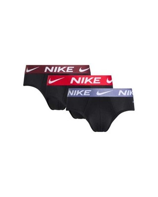  Nike Underwear Herren Unterhose Slip BRIEF Graphic 3er Pack Slip Schwarz 031 