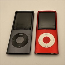 Apple iPod nano 5th Gen Media Player Lot 2: 8GB Black 16GB Red AS IS for parts