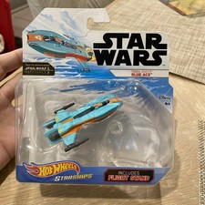 RARE Star Wars Resistance Hot Wheels Die Cast - Torra Doza's Blue Ace