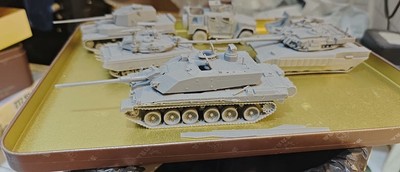 NEW 3D Printed 1/72 British Challenger 3 Main Battle Tank Unpainted Model
