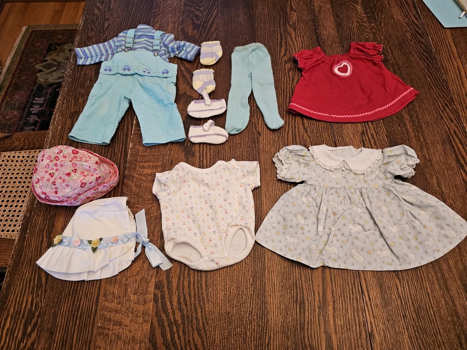 12 Pieces Dress Shirts Caps Socks Tights
