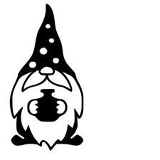 Garden Gnome Potion Elf Bottle  Vinyl Decal Sticker Car Helmets Window Laptop