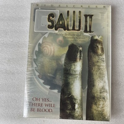 Saw II (DVD, 2006, Widescreen Edition) NEW SEALED w Fraying