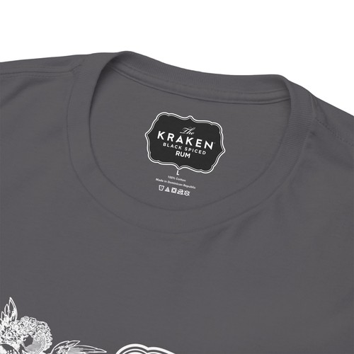 Kraken Spiced Rum Unisex Heavy Cotton Tee - Picture 53 of 88