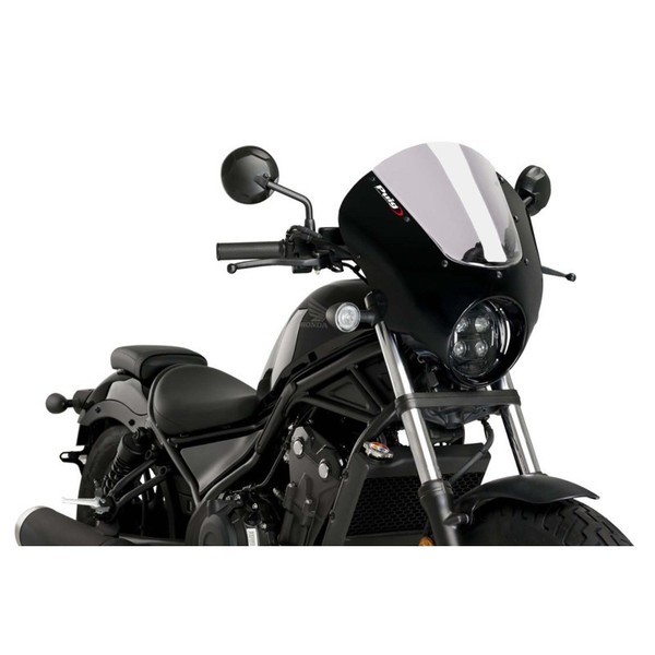 Puig Halbverkleidungs-Windschutzscheibe Dark Night Fur Honda CMX500 Rebel 20-25,-image