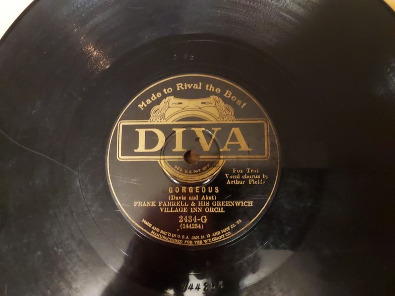 1927 DIVA 78/FRANK FARRELL & His GREENWICH VILLAGE INN ORCH.