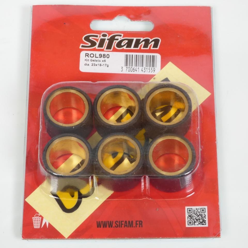 Galet de variateur Sifam pour scooter Honda Pantheon 150 de 1998 à 2002