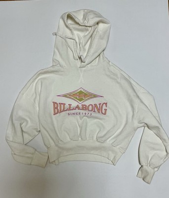 Billabong White Hoodie Youth Small/Petite