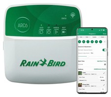 RAIN BIRD 6-ZONE APP BASED SMART SPRINKLER CONTROLLER IRRIGATION TIMER VOICE CO.