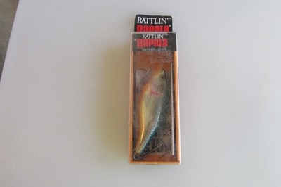 Box #13 Rattlin' Rapala RNR-7 SB Silver Blue Color Crankbait New In Box