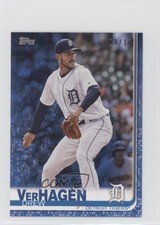 2019 Topps Mini Blue 8/10 Drew VerHagen #586 4z8