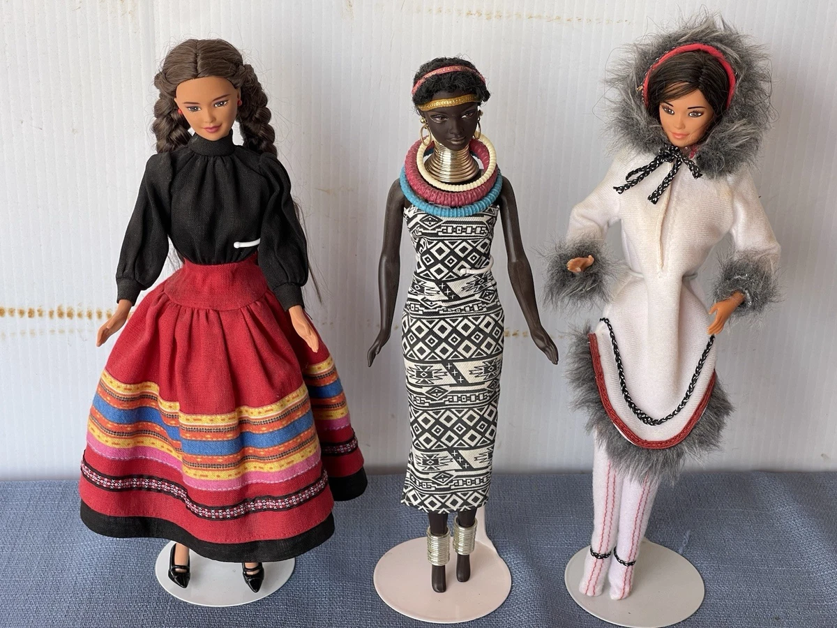 Barbie Dolls of the World African American Dolls & Doll Playsets