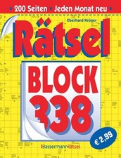Rätselblock 338 Eberhard Krüger
