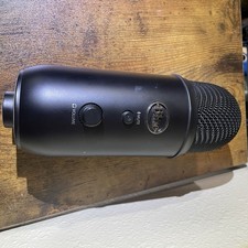 Blue Yeti USB Microphone Blackout Edition Multi-Pattern Condenser Mic Streaming