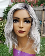 Belle Tress Califia Wig Chrome NEW w/tags LACEFRONT MONOFILAMENTPART