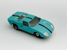 Aurora Thunderjet Tjet FORD GT40 - Turquoise HO Slot Car 1374