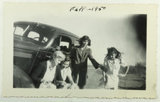 Found Photo Family With 1937 Chevrolet Master Deluxe 1950 Found Photo Family With 1937 Chevrolet Master Deluxe 1950