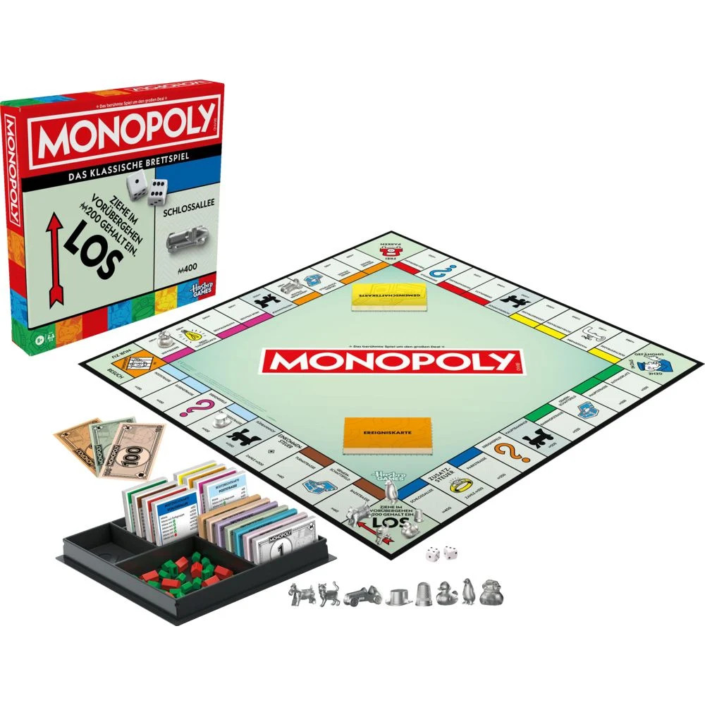 Hasbro Gaming Mehrfarbig Monopoly Classic Refresh (Deutsch, 2 - 6 Spieler) - Bild 5