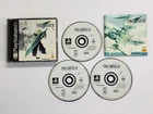 Final Fantasy VII (Sony PlayStation 1) Black Label, 3-Disc Set With Manual (ACC)
