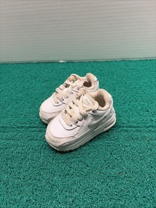 Nike Air Max Wright LTD White Leather Sneakers Shoes 317936-111 Toddler Size 4C