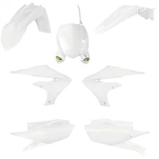 Cycra Plastic Body Kit - White - YZF 1CYC-9427-42