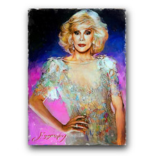 Joan Rivers #2 Art Card Limited 30/50 Edward Vela Signed (Movies -)