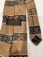 Vintage Necktie RALPH LAUREN - CHAPS Made In USA VTG Tie