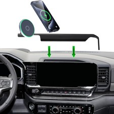 Car Phone Holder for 2022-2025 Chevrolet Silverado 1500/2500/3500 Accessories...
