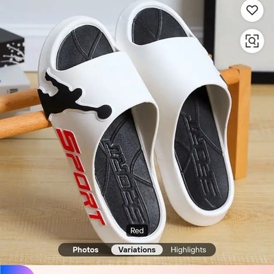 Mens Womens Non Slip Comfy Home Indoor Slippers House Bedroom Flat Shoes Sandals