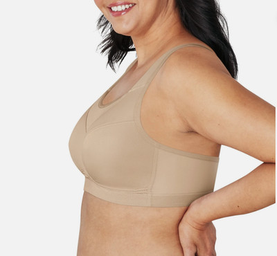 Playtex Women's Secrets Bounce Control Wirefree  Moisture Wicking Bra 44C