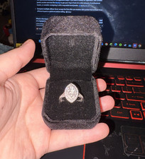 Emerald Cut 1.59 Carat Engagement Ring Size 7