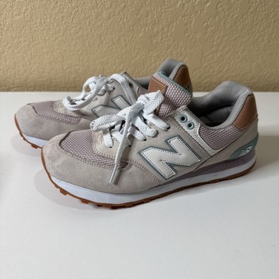 New Balance 574 Beach Cruiser Space Pink Women Sz 8.5 Shoes Sneakers WL574BCN