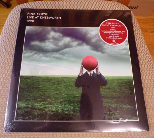 Pink Floyd Live At Knebworth 1990 Remastered 180G Vinyl 2021 Sealed 2LP 45RPM