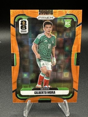 2026 Panini Prizm FIFA World Cup Gilberto Mora #290 Orange Pandora Prizm RC /215