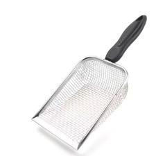 Cat Litter Scooper Metal Scoop Sifter Deep Shovel Cleaner Tool for Cleaning Box