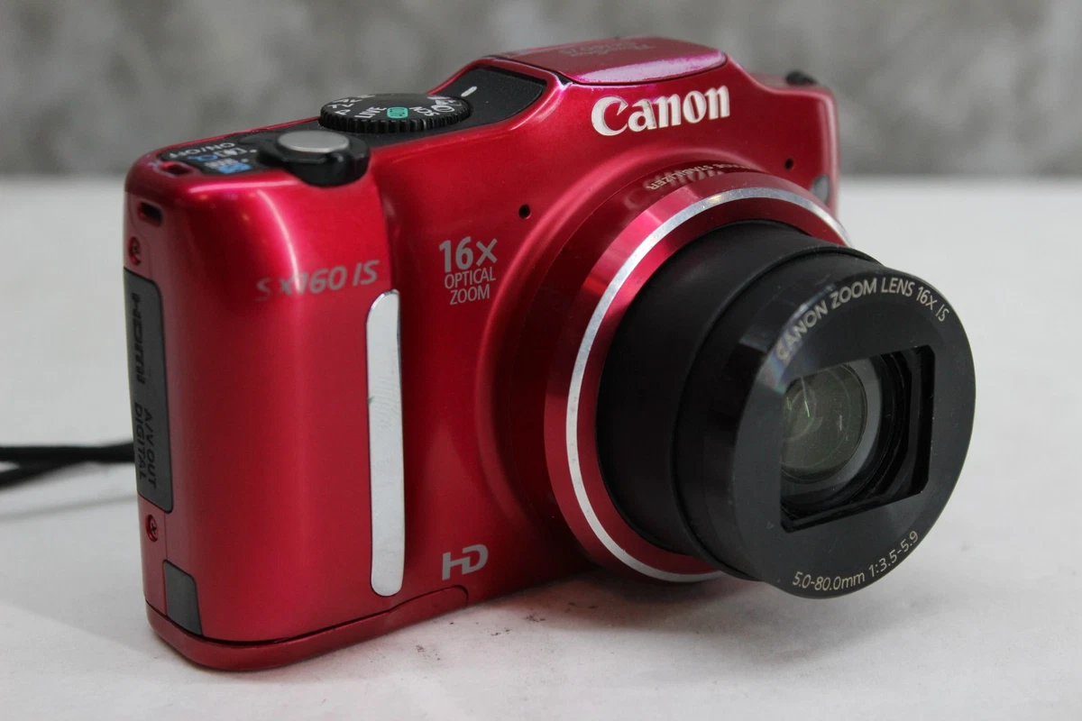 Preços baixos em Canon PowerShot SX160 IS Câmeras Digitais | eBay