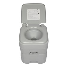 20L Holding Tank Portable Toilet Flush Travel Camping Toilet Potty with Upgrades