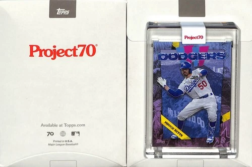 2021 TOPPS PROJECT 70 #1 1988 MOOKIE BETTS - LOS ANGELES DODGERS - BEN BALLER