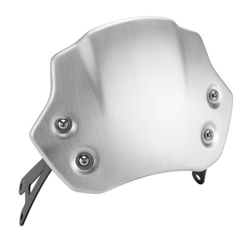 Hand-Brushed Aluminum Flyscreen Windscreen For Triumph Scrambler 400 X 2023-ON - Picture 5 of 18