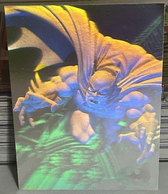 1996 Fleer DC Batman Holo Series Premiere Edition Hologram Promo Card #NNO H6