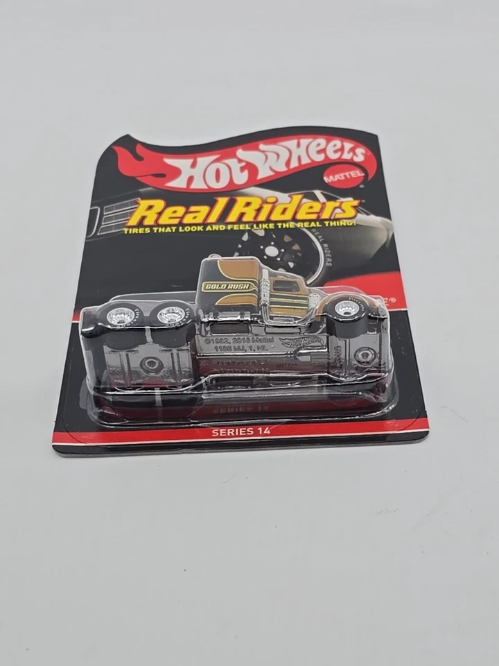 Hot Wheels 2016 RLC Long Gone Real Riders Gold Rush Series 14  #2406/5000 - Image 3 of 4
