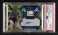 2022 Select Rookie Jersey Gold Prizm 6/10 Malaki Branham PSA 10 GEM MT Auto dq2