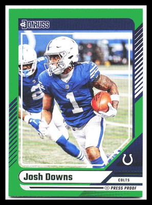2024 Donruss Press Proof Green #274 Josh Downs