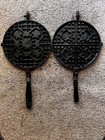 SIMMONS CAST IRON WAFFLE IRON Paddles — photo 1