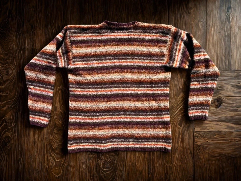 L.L.Bean 100% Shetland Wool Crewneck Sweater Men’s XL Tall Hong Kong Vintage - Image 4 of 4